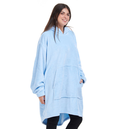 Snuggs Blanket Hoodie "Light Blue"