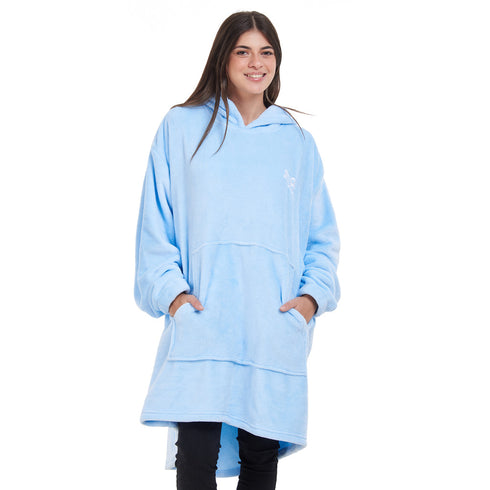 Snuggs Blanket Hoodie "Light Blue"