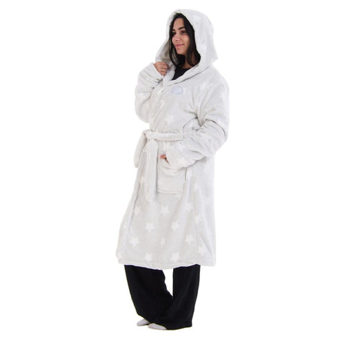 روب بطانية "نجوم ازرق فاتح "