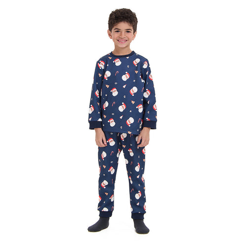 طقم بيجاما للاطفال (سويت شيرت + بنطال)