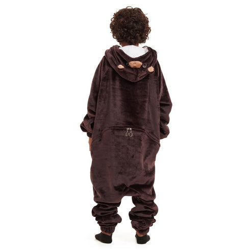 افرول ونزي شتوي للاطفال "دب"