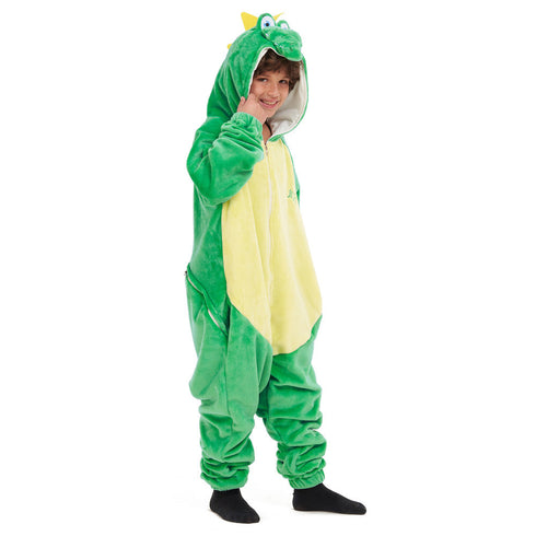 افرول ونزي شتوي للاطفال "تمساح"