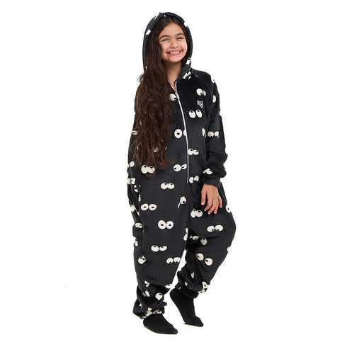 افرول ونزي شتوي للاطفال "عيون سوداء"