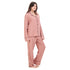 Women summer pajama set "Cashmere buttoned shirt + Pants"