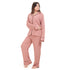 Women summer pajama set "Cashmere buttoned shirt + Pants"