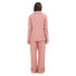 Women summer pajama set "Cashmere buttoned shirt + Pants"