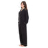 Women summer pajama set "Black buttoned shirt + Pants"