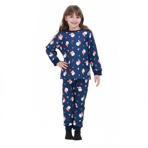 طقم بيجاما للاطفال (سويت شيرت + بنطال)