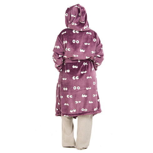 روب بطانية "عيون بنفسجي "