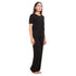 Women summer pajama set "Black shirt + Pants"