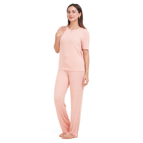 Women summer pajama set "Simon shirt + Pants"