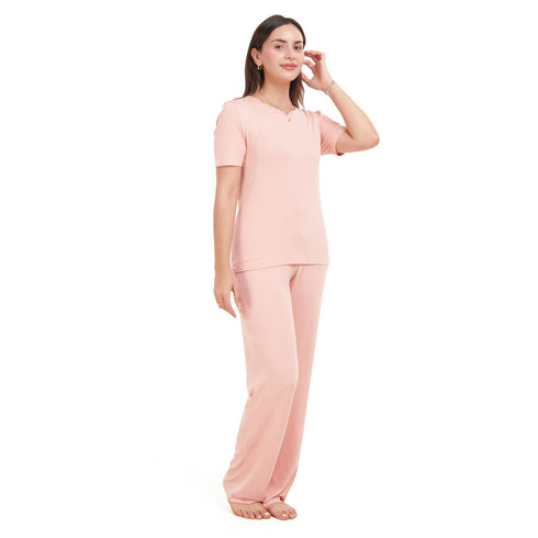 Women summer pajama set "Simon shirt + Pants"