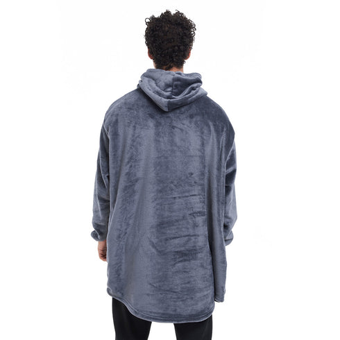 هودي بطانية شتوية "رمادي غامق"