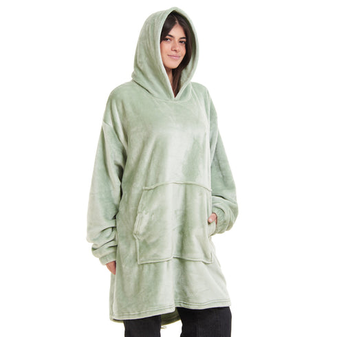 Snuggs Blanket Hoodie "Pistache"