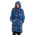 Snuggs Blanket Hoodie "Blue monster"