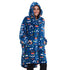 Snuggs Blanket Hoodie "Blue monster"