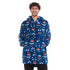 Snuggs Blanket Hoodie "Blue monster"