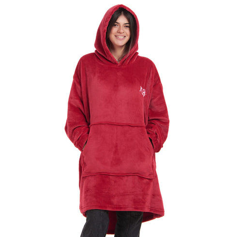Snuggs Blanket Hoodie "Red"