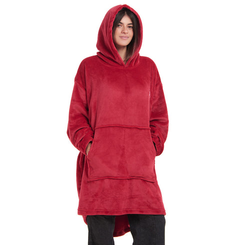Snuggs Blanket Hoodie "Red"