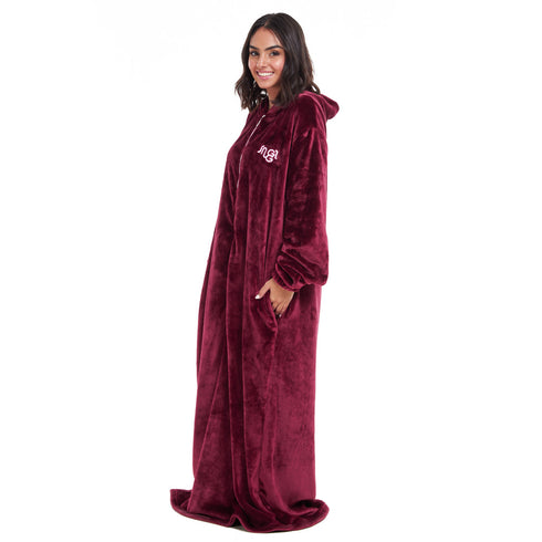 Snuggs Monk Wearable Blanket "Burgundy"