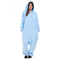 Snuggs Blanket Onesie "Light blue"