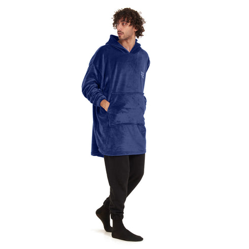 هودي بطانية شتوية "ازرق نيلي"