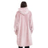Snuggs Blanket Hoodie "Light Mauve"