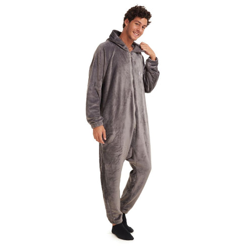 Snuggs Blanket Onesie "Dark Gray"
