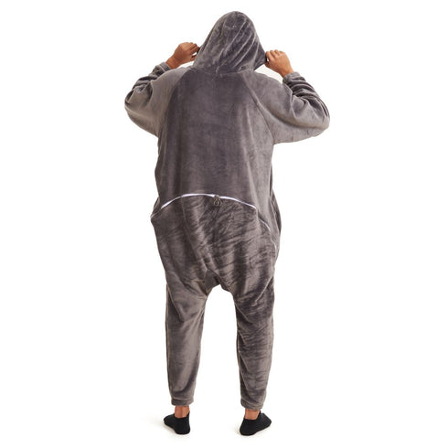 Snuggs Blanket Onesie "Dark Gray"
