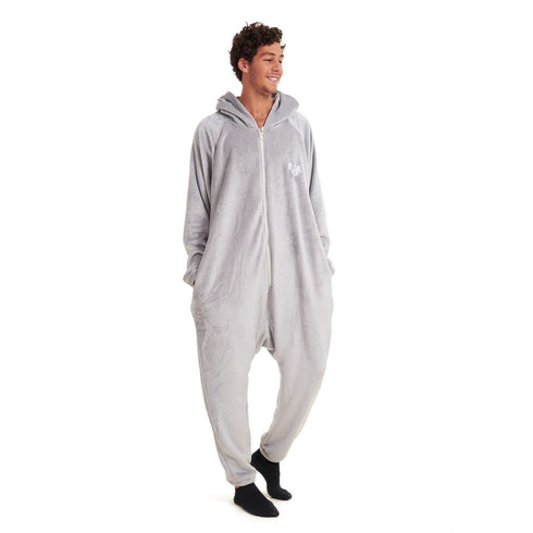 Snuggs Blanket Onesie "Grey"