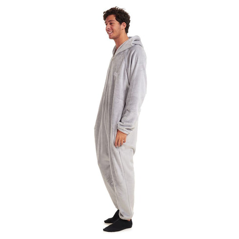 Snuggs Blanket Onesie "Grey"