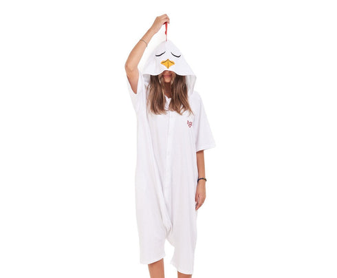 Snuggs Summer Onesie Short "Chicken"