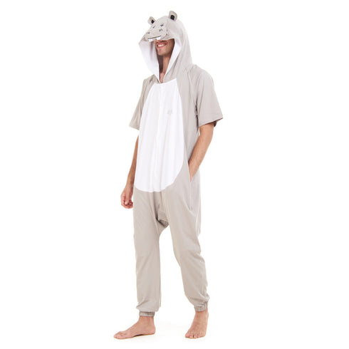 Snuggs Summer Onesie "Hippo"