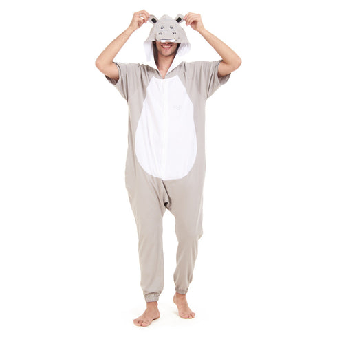 Snuggs Summer Onesie "Hippo"