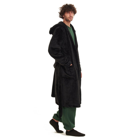 روب بطانية "اسود"