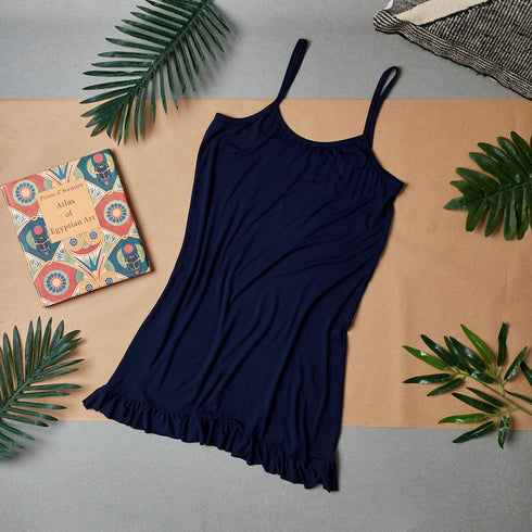 بيجامة نسائية صيفية"قميص نوم كشكش"