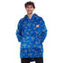 Snuggs Blanket Hoodie "royal blue space"
