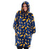 Snuggs Blanket Hoodie "Dark blue bolt "