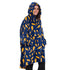 Snuggs Blanket Hoodie "Dark blue bolt "