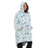 Snuggs Blanket Hoodie "pastel blue stars"
