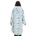 Snuggs Blanket Hoodie "pastel blue stars"